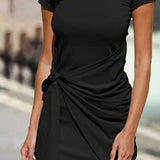 Vestido Filipa – Nó Lateral Drapeado